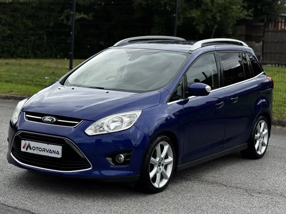 Used Ford Grand C-Max Titanium 2014 Blue MPV