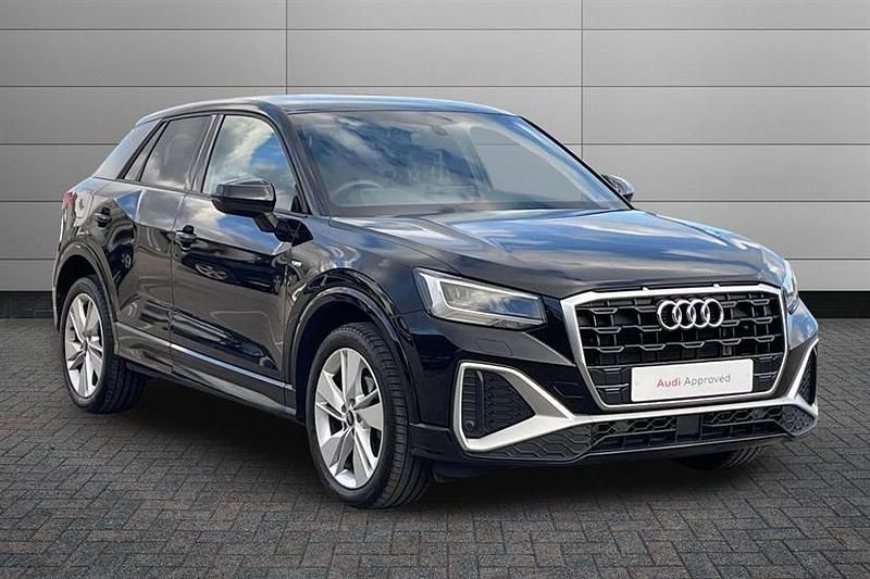 Mythos black Used 2023 Audi Q2 S-Line SUV | £23,750 (Fair price) - Image 1/4