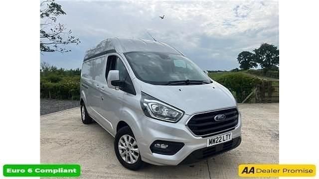 Silver Used 2022 Ford Transit Custom Limited Van | £16,999 (Fair price) - Image 1/4