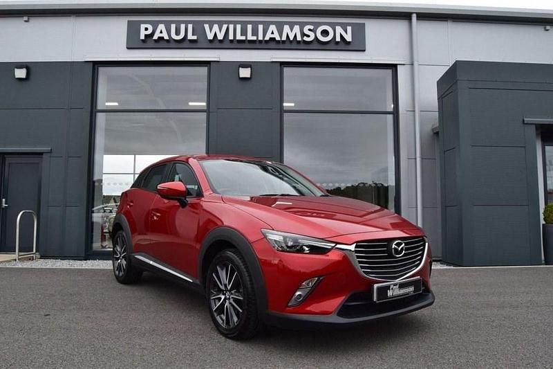 Red Used 2017 Mazda CX-3 Inclusive SUV | £12,995 (Fair price) - Image 1/4