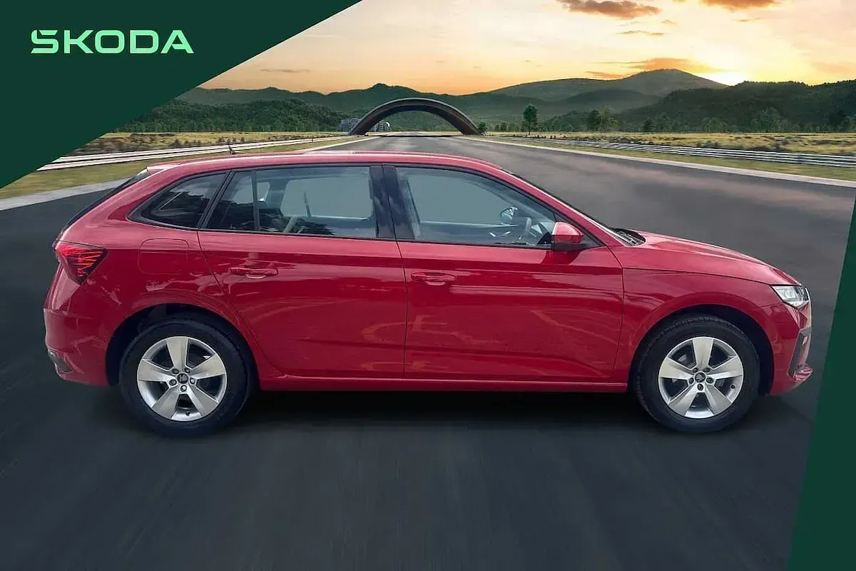 Used Skoda Scala SE 94 HP (69 kW) 2025 Red Hatchback