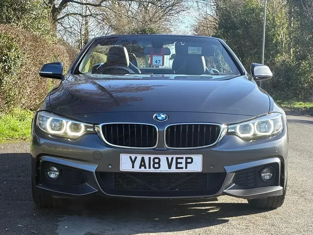 Used BMW 420 M Sport 184 HP (135 kW) 2018 Grey Cabriolet