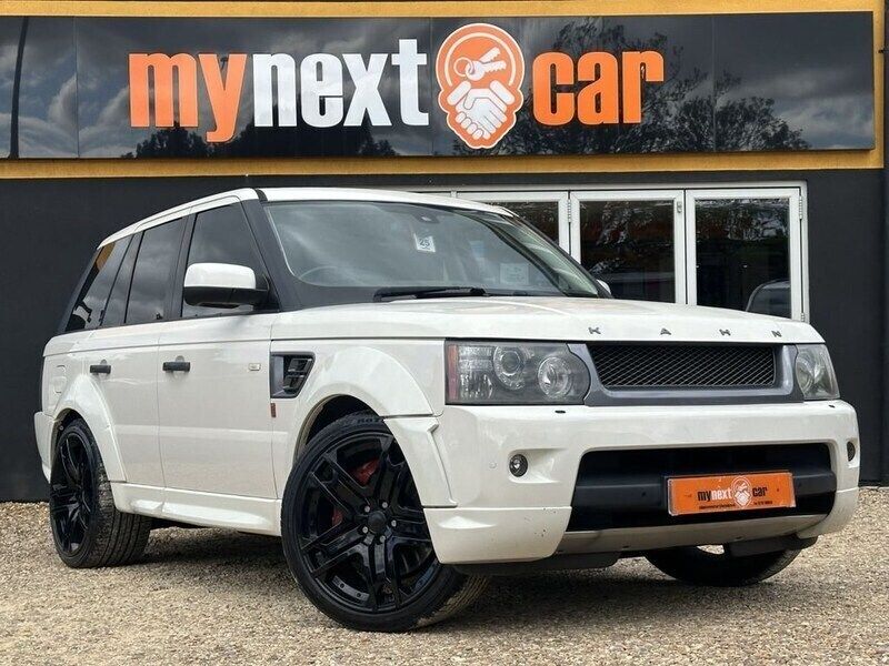 White Used 2009 Land Rover Range Rover Sport HSE SUV | £9,995 (Fair price) - Image 1/4