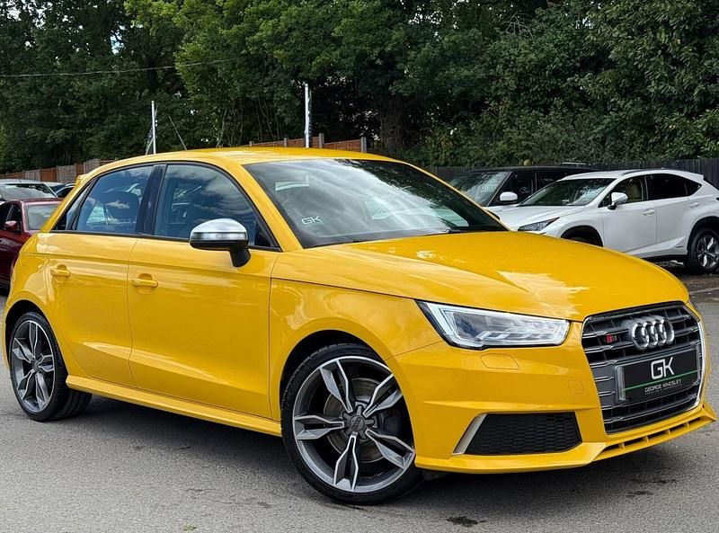 Yellow Used 2023 Audi S1 Sportback Performance Hatchback | £17,995 - Image 1/4