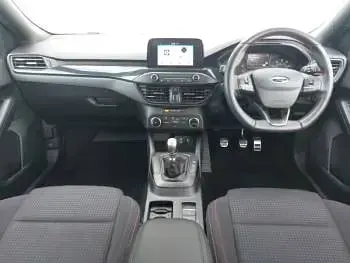Used Ford Focus ST-Line 125 HP (91 kW) 2019 Silver Hatchback
