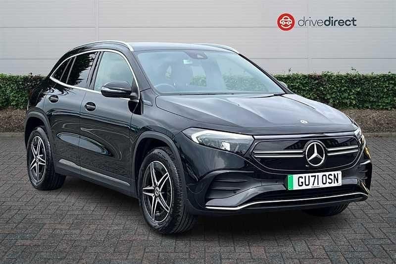 Black Used 2021 Mercedes EQA250 AMG line SUV | £19,421 (Fair price) - Image 1/4
