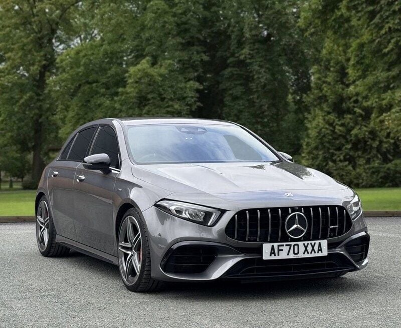 Grey Used 2021 Mercedes A45 AMG AMG Hatchback | £34,995 (Super price) - Image 1/4