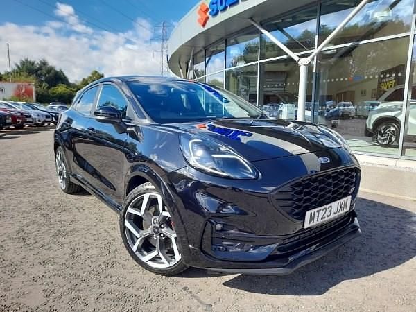Black Used 2023 Ford Puma ST Hatchback | £21,995 (A bit pricey) - Image 1/4