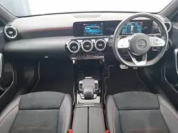 Used Mercedes A200 AMG line 163 HP (119 kW) 2019 Black Hatchback