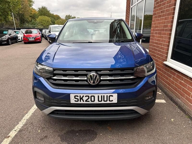 Used VW T-Cross S 95 HP (69 kW) 2020 Blue SUV