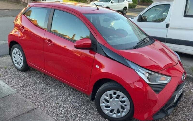 Red Used 2021 Toyota Aygo X-play Hatchback | £9,699 (Good price) - Image 1/1