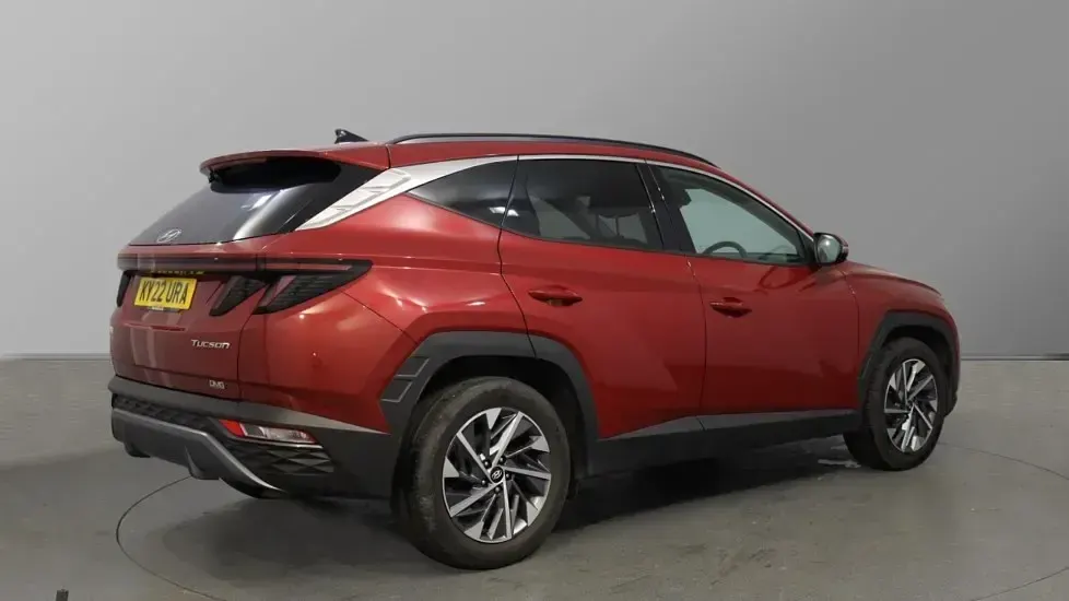 Used Hyundai Tucson Premium 150 HP (110 kW) 2022 Sunset red SUV