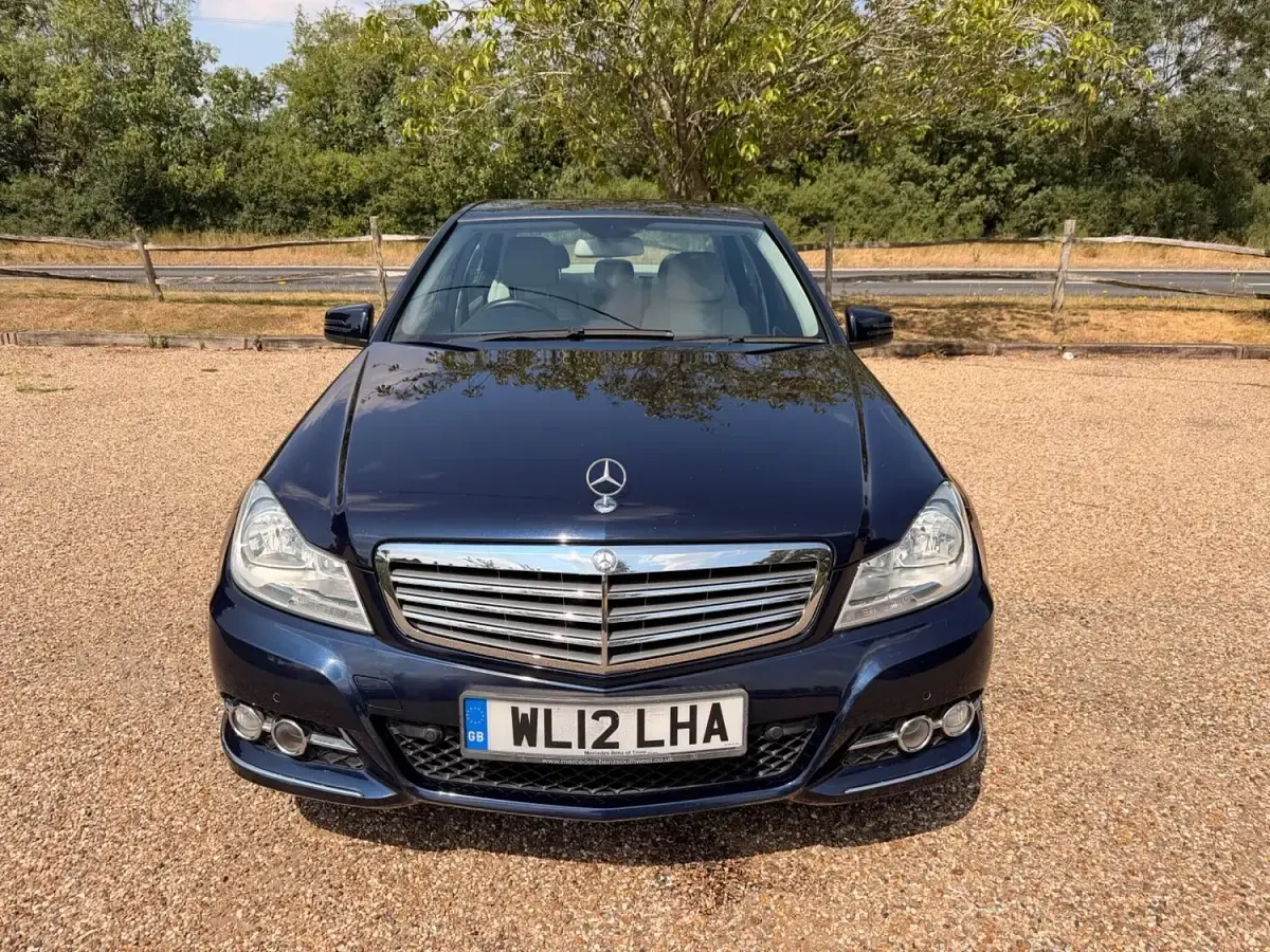 Used Mercedes C220 Elegance 2012 Blue Sedan