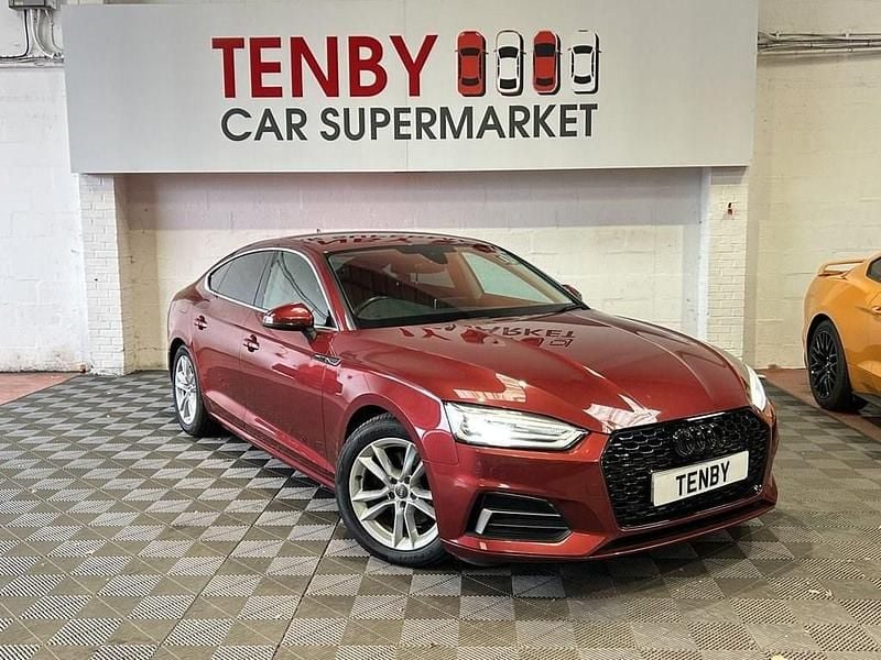Red Used 2017 Audi A5 Sportback Sport Hatchback | £11,995 (Fair price) - Image 1/4
