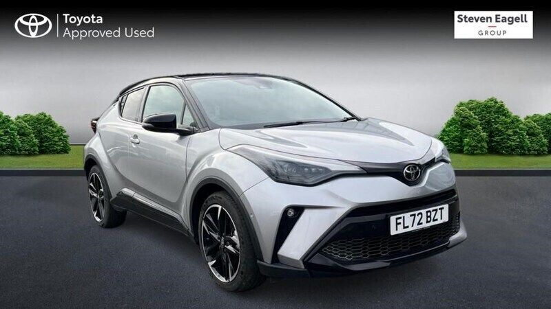 Silver Used 2022 Toyota C-HR Sport SUV | £24,115 (Fair price) - Image 1/4