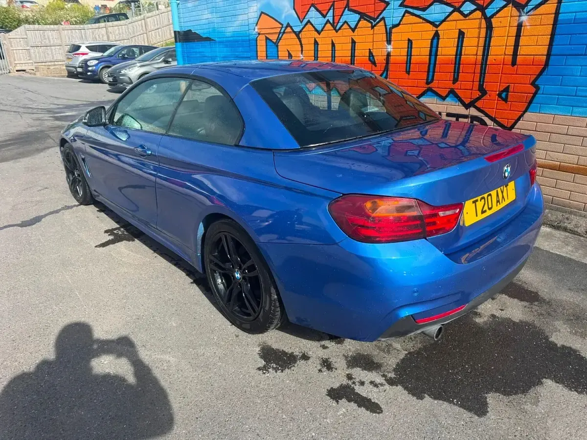 Used BMW 420 M Sport 2015 Blue Cabriolet