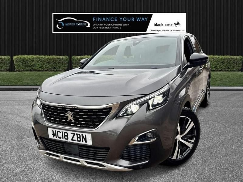 Used Peugeot 3008 GT-line 130 HP (95 kW) 2018 Grey Hatchback