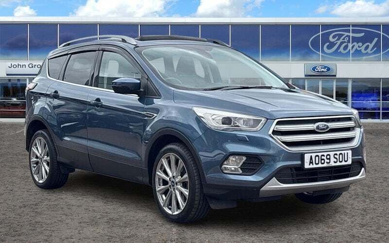 Blue Used 2019 Ford Kuga Titanium X SUV | £16,495 (Fair price) - Image 1/4