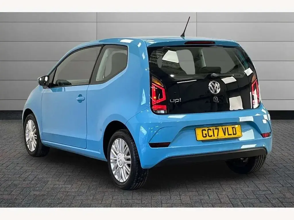 Used VW up! move up! 60 HP (44 kW) 2017 Blue Hatchback