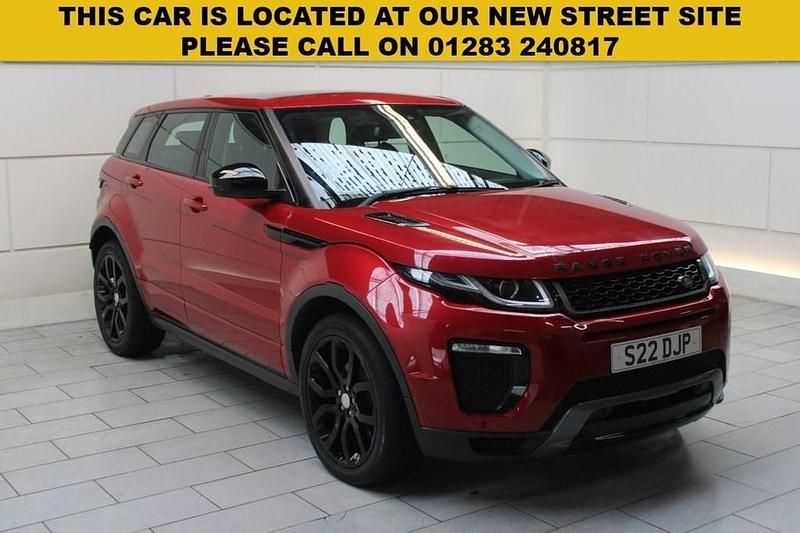 Red Used 2015 Land Rover Range Rover evoque HSE Dynamic SUV | £13,000 (Fair price) - Image 1/4