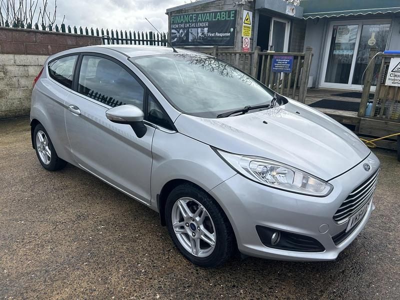 Used Ford Fiesta Zetec 2014 Silver Hatchback