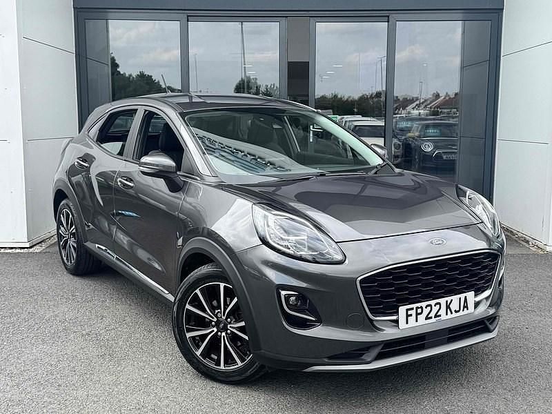 Grey Used 2022 Ford Puma Titanium Hatchback | £11,495 (Good price) - Image 1/3