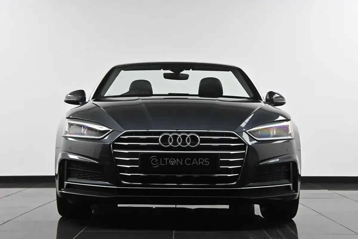 Used Audi A5 Cabriolet S-Line 2018 Grey Cabriolet