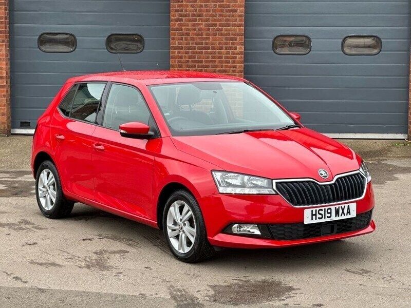 Red Used 2019 Skoda Fabia SE Hatchback | £8,495 (Good price) - Image 1/4