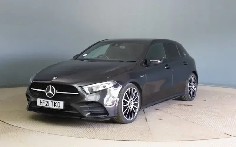 Used Mercedes A200 Exclusive 163 HP (119 kW) 2020 Black Hatchback