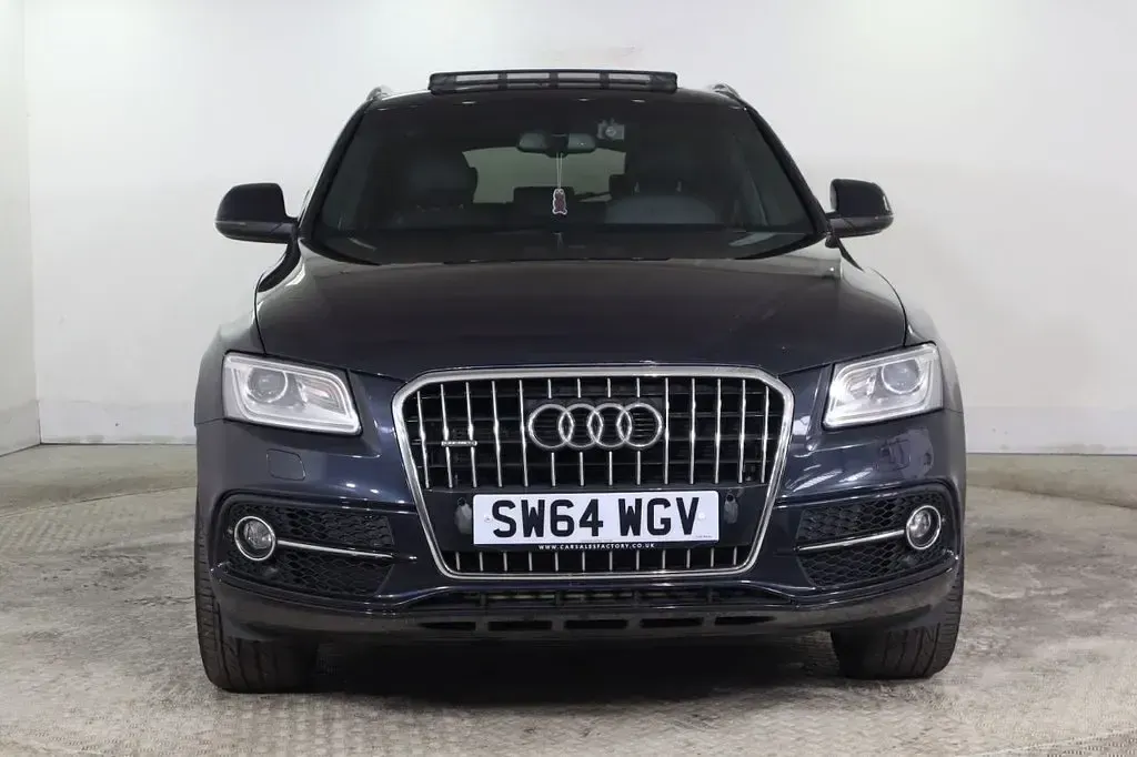 Used Audi Q5 S-line plus 177 HP (130 kW) 2014 Blue SUV