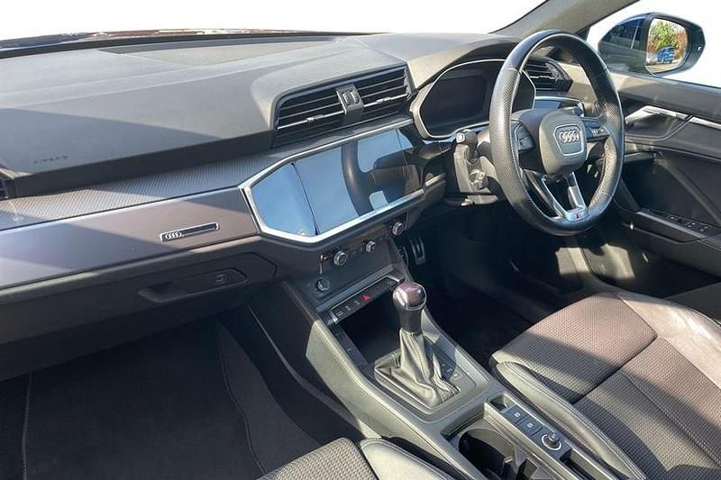 Used Audi Q3 S-Line 150 HP (110 kW) 2023 Navarra blue SUV