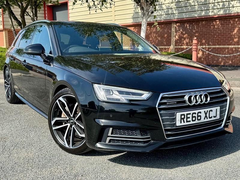 Black Used 2016 Audi A4 S-Line Estate | £10,790 (Fair price) - Image 1/4