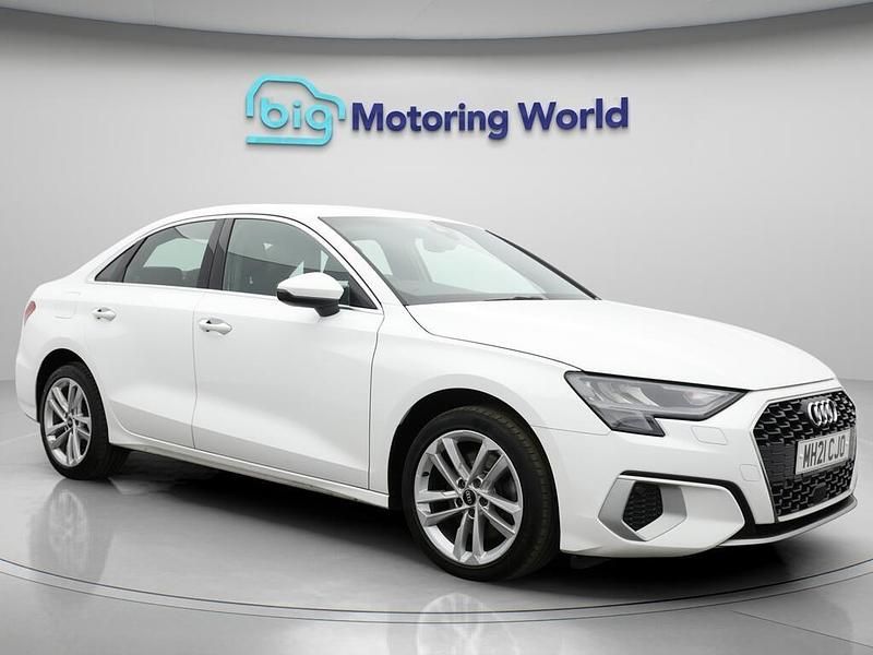 White Used 2021 Audi A3 Sport Sedan | £14,000 (Good price) - Image 1/4