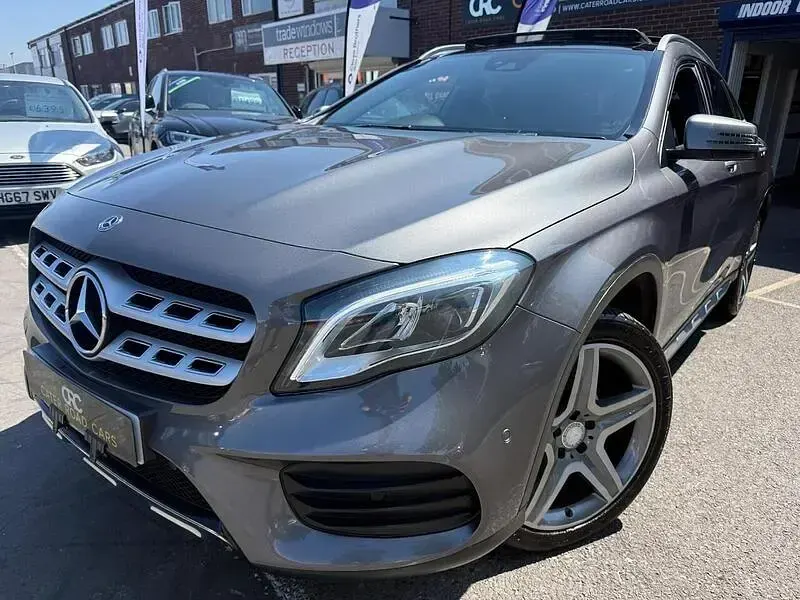 Used Mercedes GLA200 AMG line 136 HP (100 kW) 2017 Grey SUV