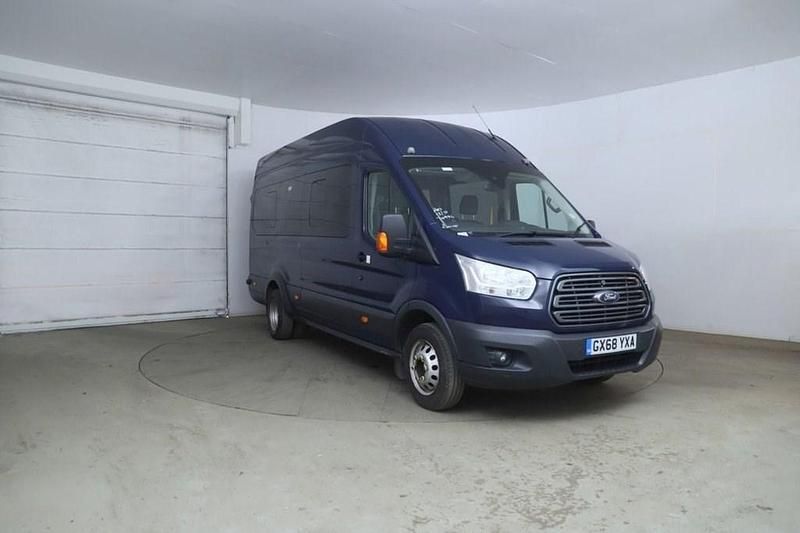 Blue Used 2018 Ford Transit Trend | £12,450 (Fair price) - Image 1/4