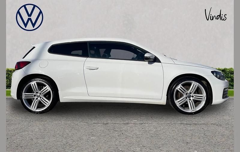 Used VW Scirocco R-line 150 HP (110 kW) 2017 White Coupe