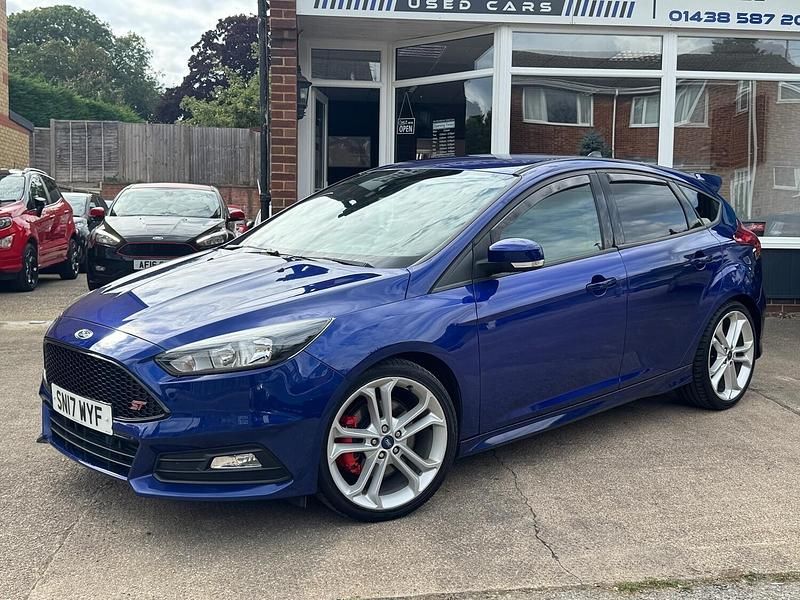 Blue Used 2017 Ford Focus ST Hatchback | £11,995 (Super price) - Image 1/4