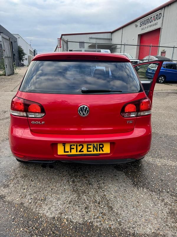 Used VW Golf VII 2012 Red Hatchback