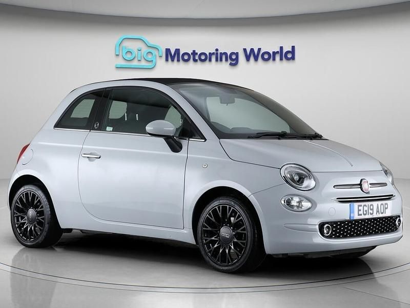 Grey Used 2019 Fiat 500C S Cabriolet | £8,000 (Fair price) - Image 1/4