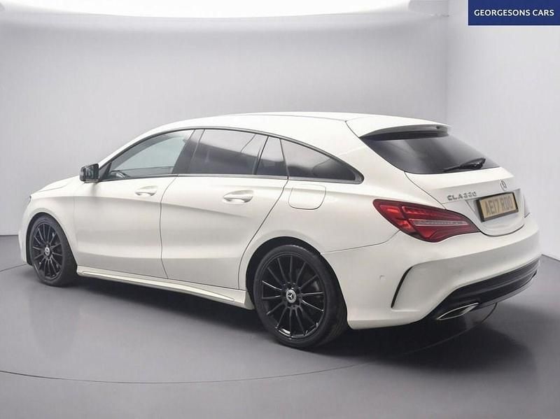 Used Mercedes CLA220 AMG line 170 HP (125 kW) 2017 White Sedan