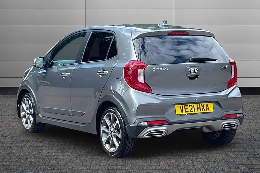 Used Kia Picanto X-Line 66 HP (48 kW) 2021 Grey Hatchback
