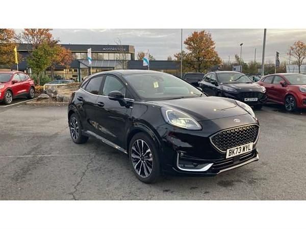 Black Used 2023 Ford Puma ST-Line SUV | £17,150 - Image 1/4