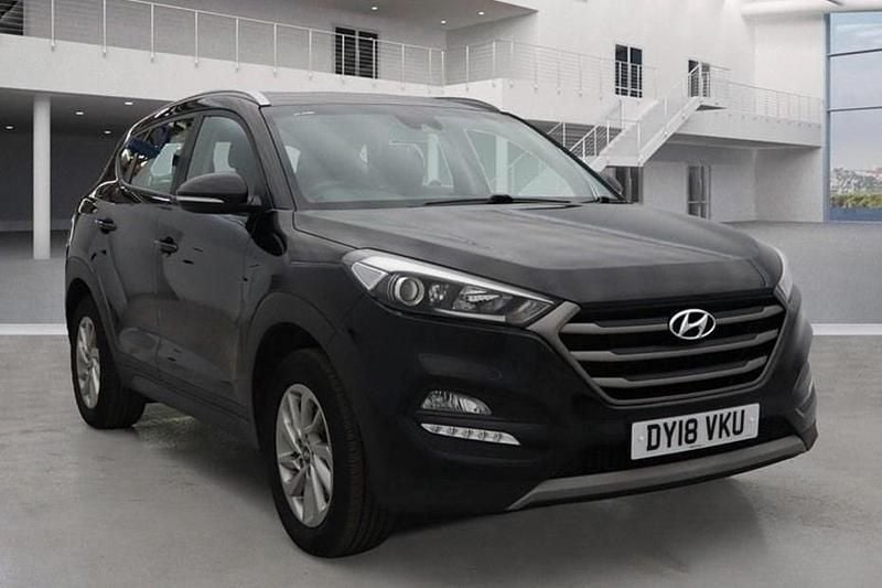Black Used 2018 Hyundai Tucson SE SUV | £8,975 (Good price) - Image 1/1