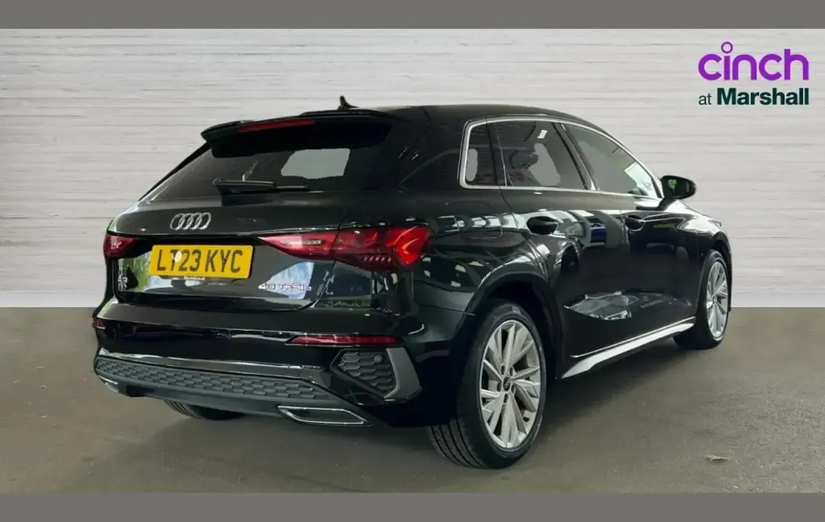 Used Audi A3 e-tron S-Line 200 HP (147 kW) 2023 Black Hatchback