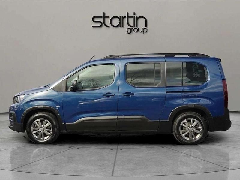 Used Peugeot e-Rifter Allure Premium 98 kW (134 HP) 2022 Blue MPV