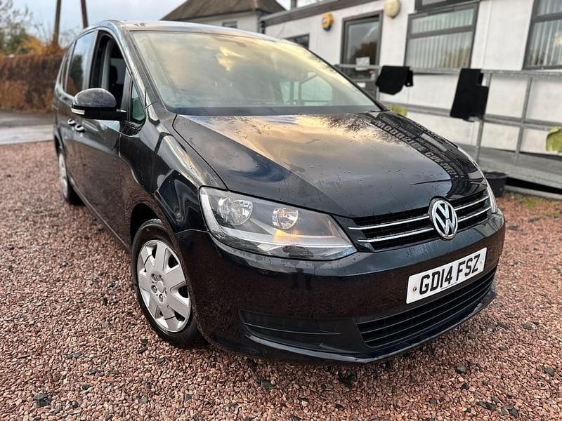 Used VW Sharan S 140 HP (102 kW) 2014 Black MPV