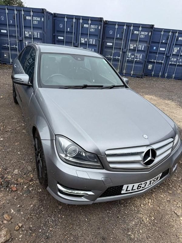 Used Mercedes C220 AMG 2013 Silver Sedan