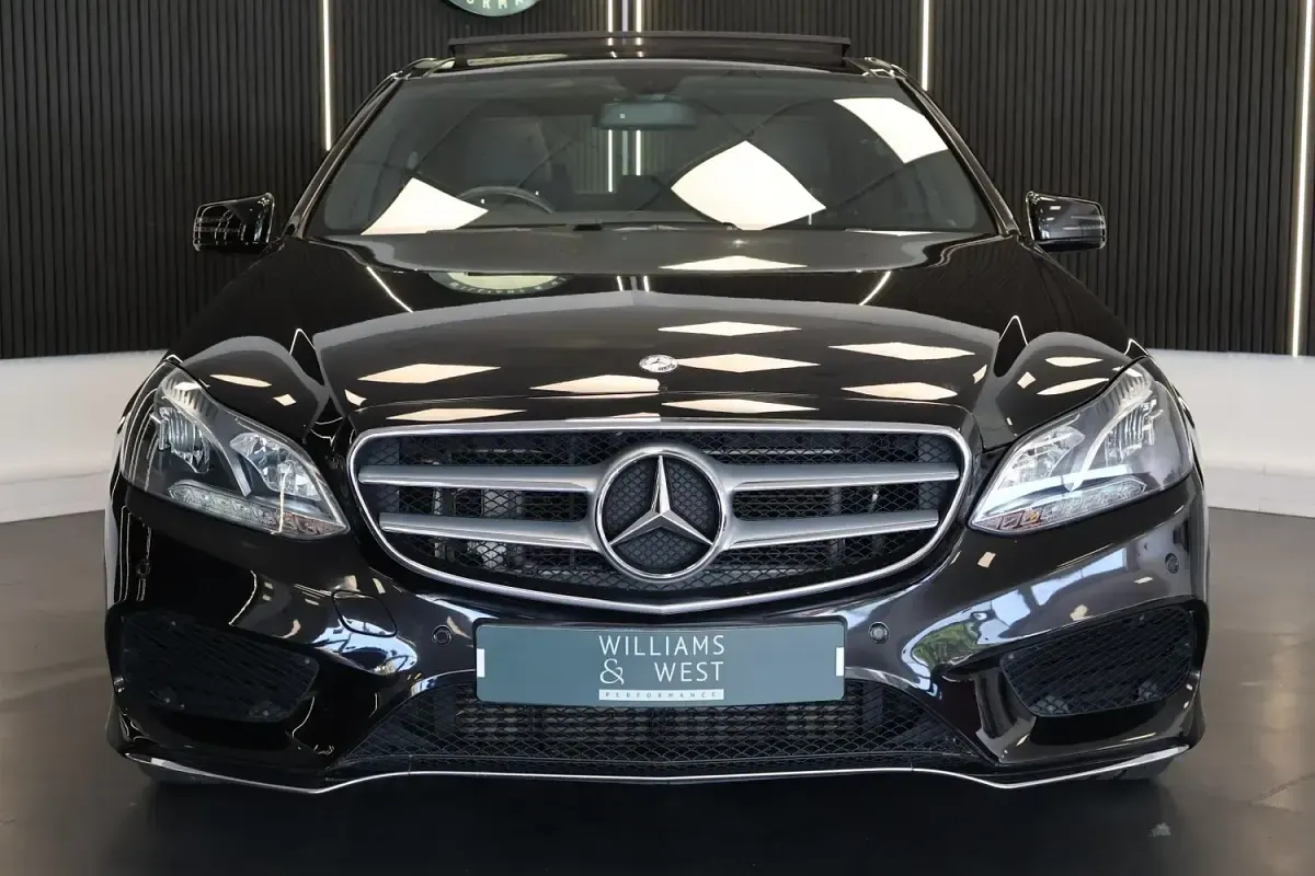 Used Mercedes E350 AMG line 258 HP (189 kW) 2015 Black Sedan