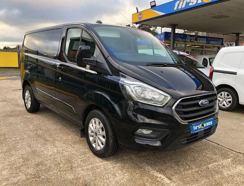 Used Ford Transit Custom Limited 130 HP (95 kW) 2023 Black Van
