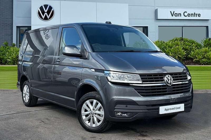 Grey Used 2024 VW T6.1 Highline Van | £34,188 (A bit pricey) - Image 1/4
